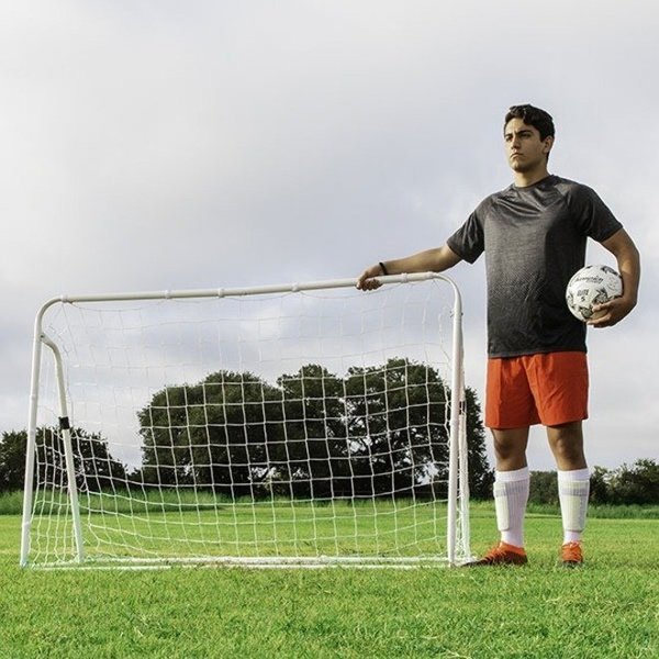 Soccer Goal Set, 3 in 1 Trainer, 6x3x4ft