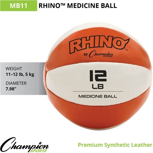 Leather Medicine Ball, 5 kg, 11