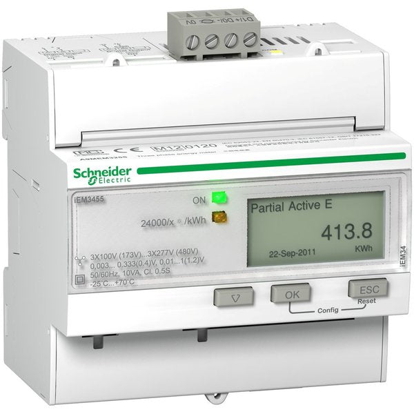 IEM3555 energy meter-Modbus-1 DI-1