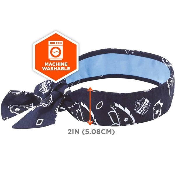 Cooling Bandana, One Size, Navy