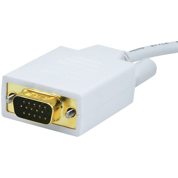 CPU Cord, Displayport/VGA, 6ft, White