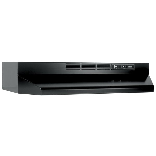Hood, Duct Free, 30 In, Black
