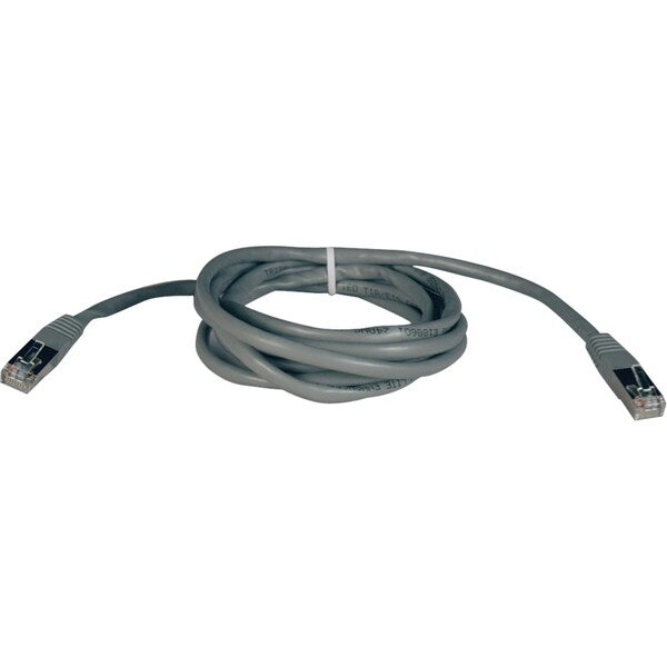 Cat5e Cable, Molded, Shielded, Gray, 25ft