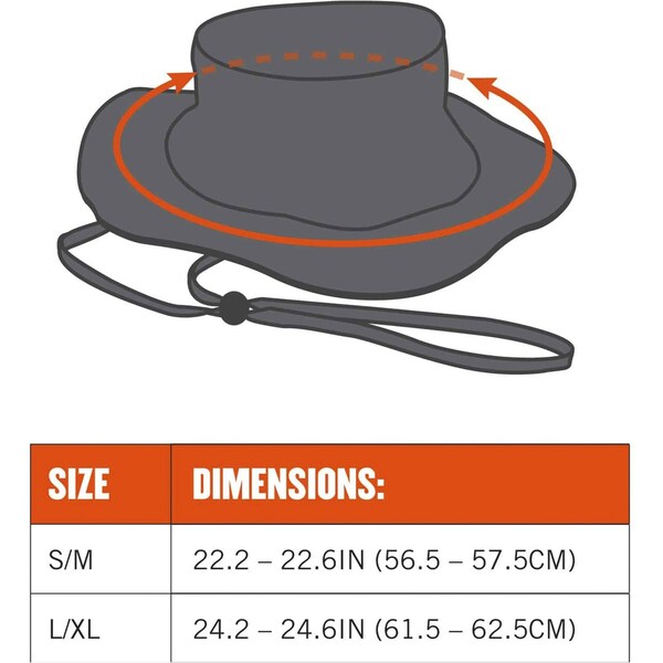 Cooling Hat, Lime, Solid, S/M Size