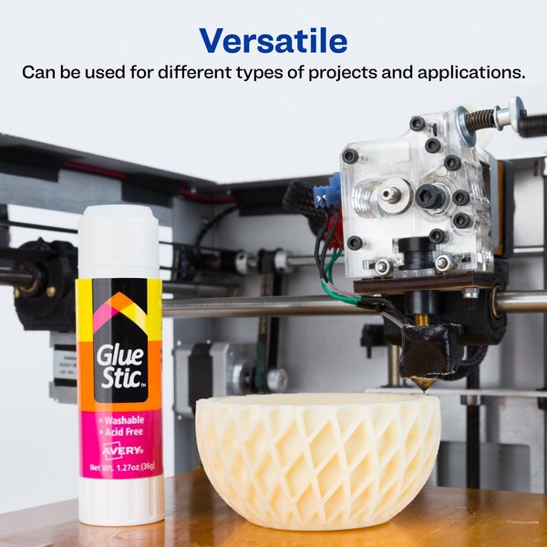 Stick, Glue, 1.27 oz., Clear, PK6