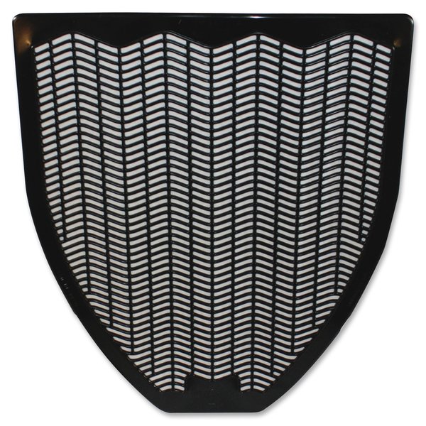 Black Mini-Diamond Studded Top Mat, Urinal, Z-Mat, PK6 2 ft. W x 3 ft. L, 5/8