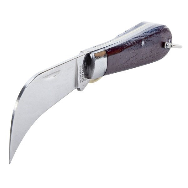 Pocket Knife, Hawkbill, Heavy Duty Work, Plastic, 6-1/8