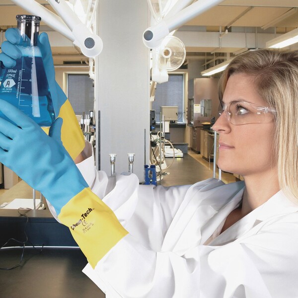 Safety Glasses, Wraparound I/O Polycarbonate Lens, Scratch-Resistant