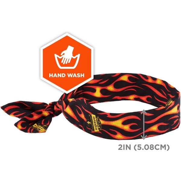 Cooling Bandana, Flames, Universal