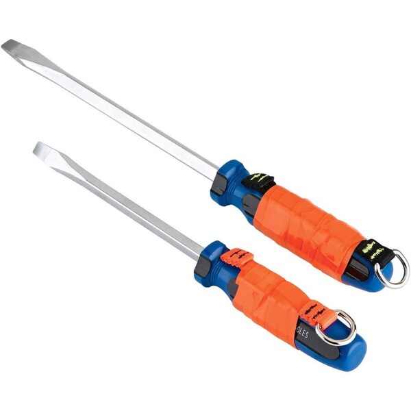 Web Tool Tails, 2 1/2 in to 8 1/2 in, Black/Orange