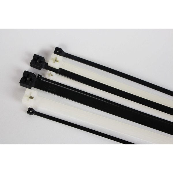 Barb Cable Tie CTSB8BK50-C, Black, PK1000