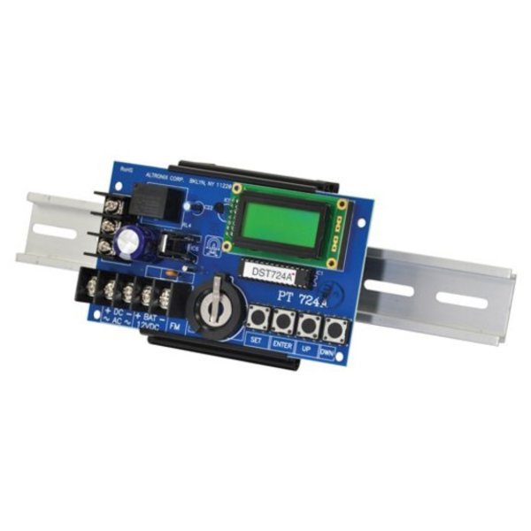Din Rail Mount Annual Timer 12/24V Ac/Dc