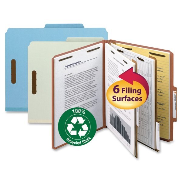 Folder, Classf, Ltr, 2 Div, Be, PK10