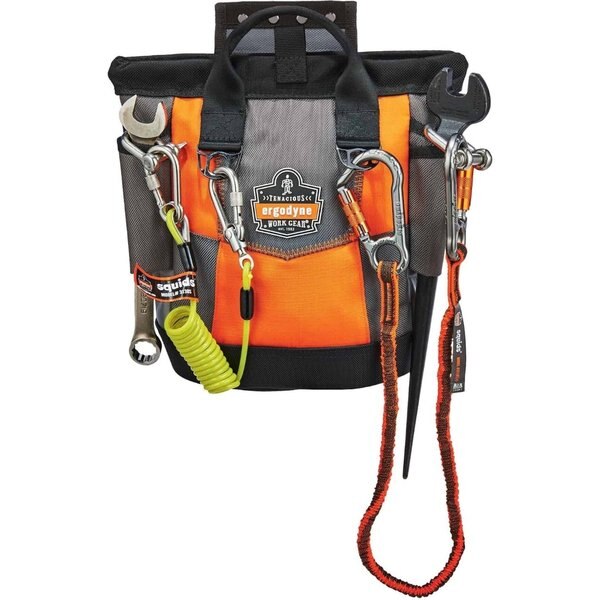 Orange Premium Topped Tool Pouch, Hinge