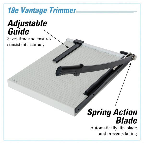Vantage 18E Paper Trimmer, 12