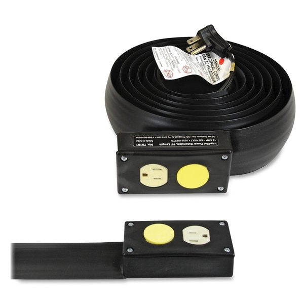 10 ft. Black Power Extension and Cord Cover