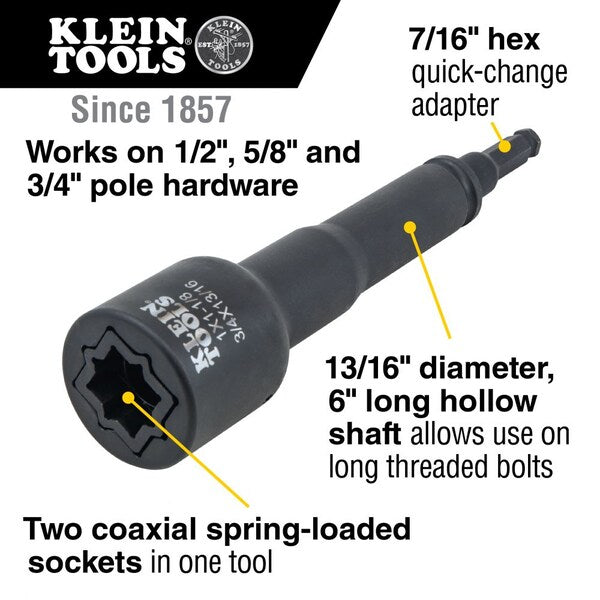 4-in-1 Square Impact Socket