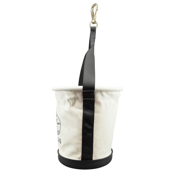 Wall Bucket, #4 Canvas, natural, 12