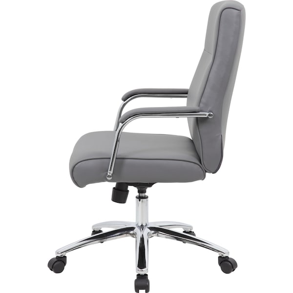 Executive Chair, Fixed, Grey