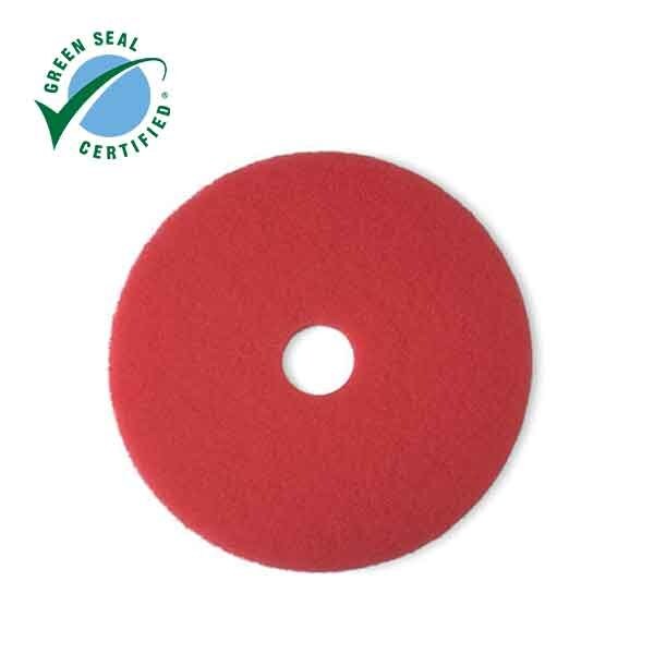 Red Buffer Pad 5100, 12inx18 in, PK20