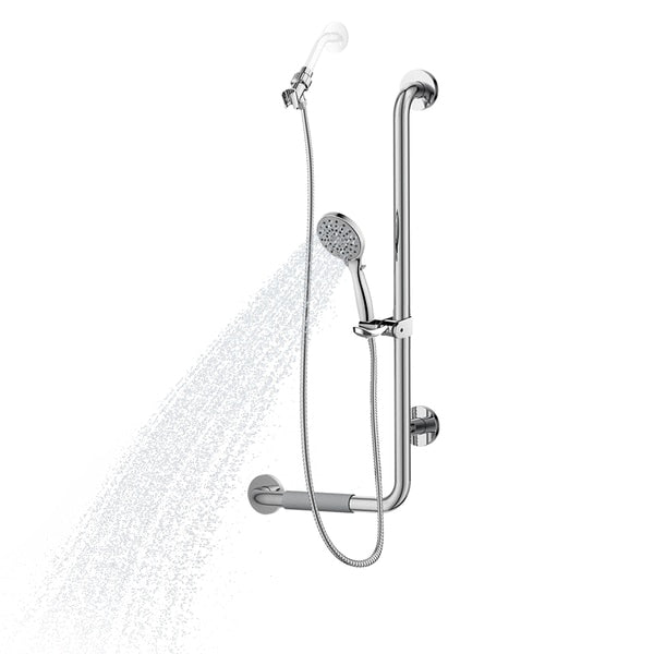 Ergoslidebar Stainless Steel Polished-Right