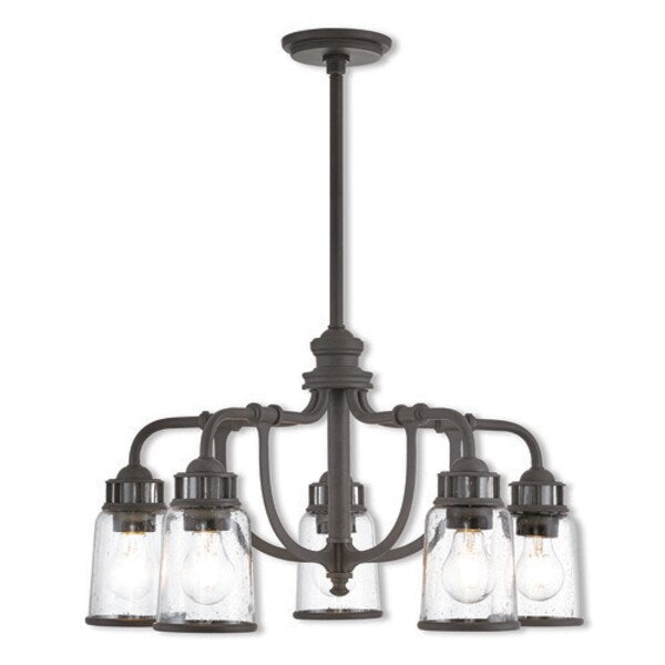 Lawrenceville 5 Light Bronze Dinette Cha