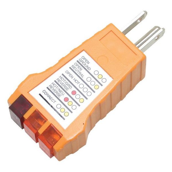 Receptacle Tester, Standard Outlets