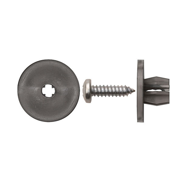 Door Glass Replacement Kits Blk Nyln Ret W/Screw PK50