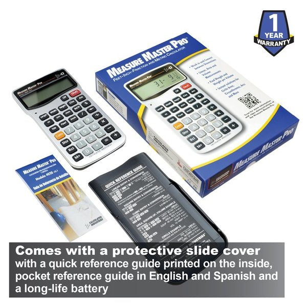 Calculator, Construction, 5.5x0.5x2.9