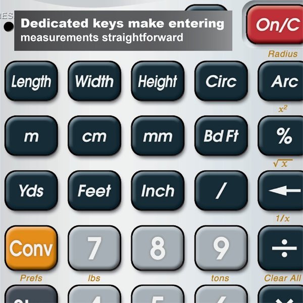 Calculator, Construction, 5.5x0.5x2.9