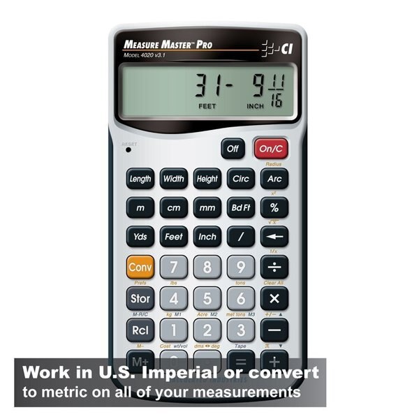 Calculator, Construction, 5.5x0.5x2.9