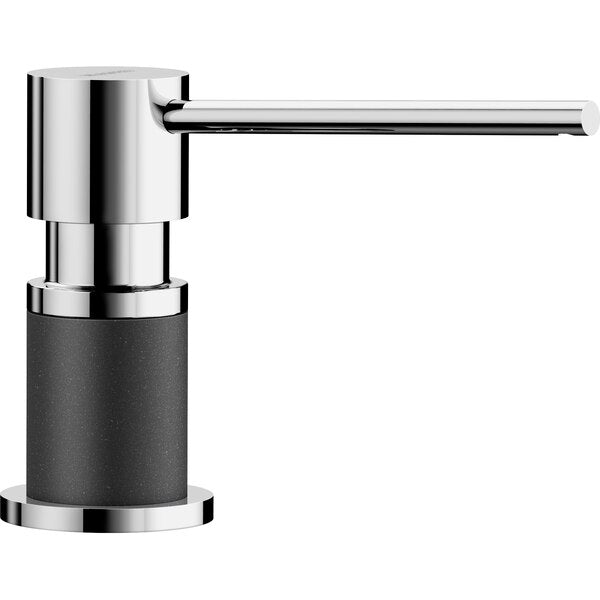 Lato Soap Dispenser - Chrome/Anthracite