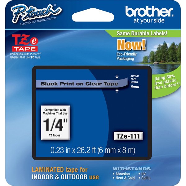 Adhesive TZ Tape (R) Cartridge 0.23