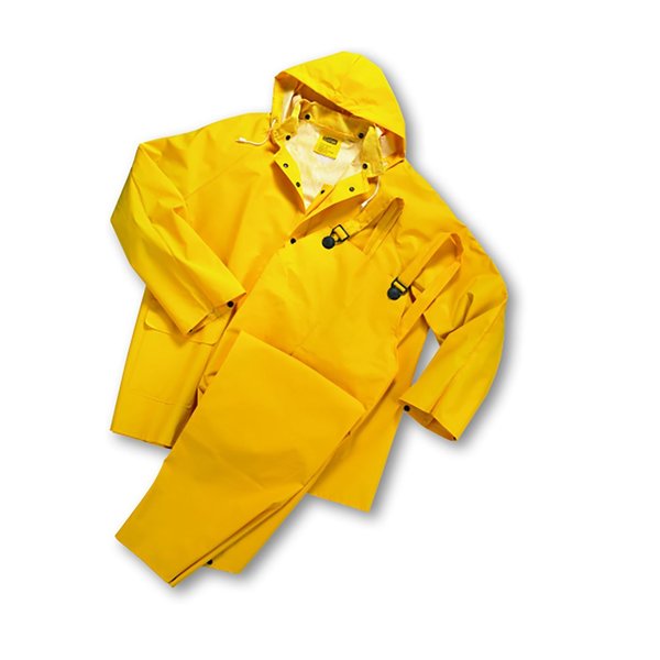 Rainsuit, Fr, 3-Piece, Pvc/Polyester