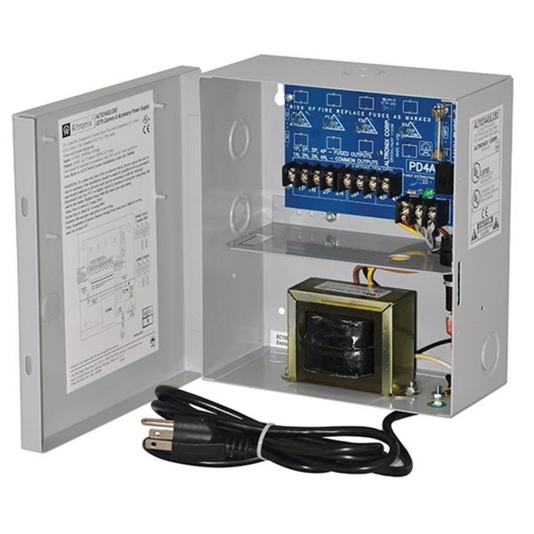 Power Supply 4PTC 24Vac @ 3.5A Line Cord