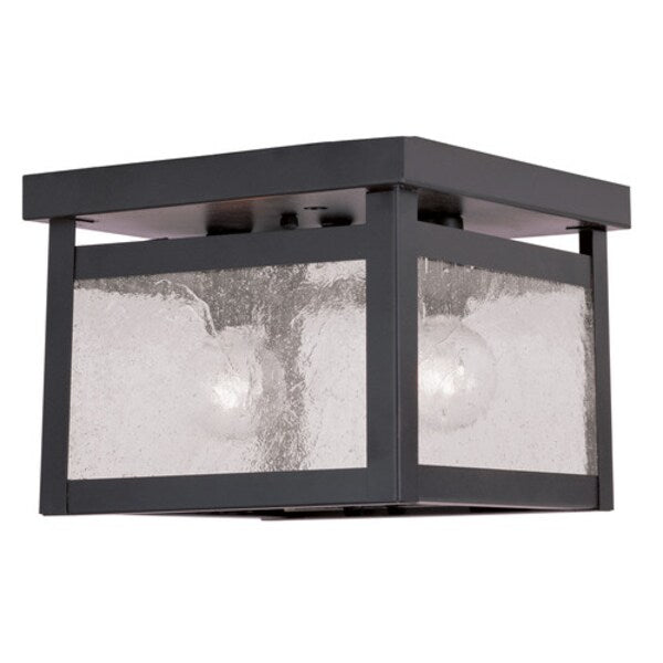 Milford 2 Light Bronze Ceiling Mount