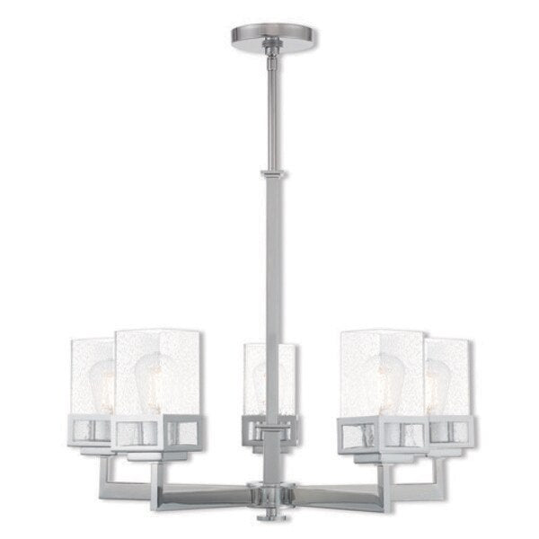 Harding 5 Light Polished Chrome Chandelier