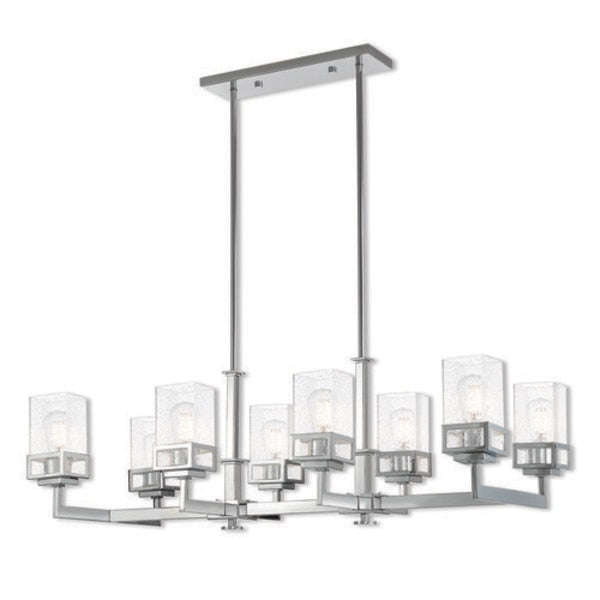 Harding 8 Light Polished Chrome Linear C