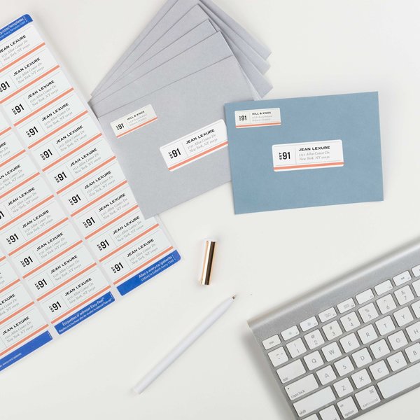 White Easy Peel Address Labels wi, PK750