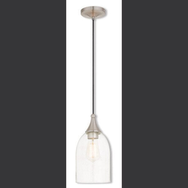Art Glass Mini Pendants 1 Light Brushed