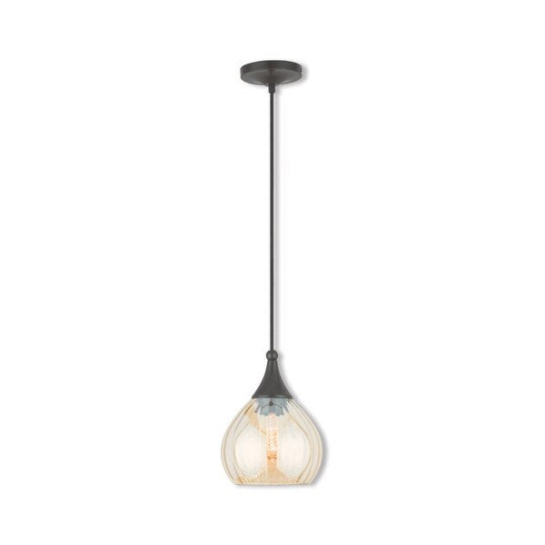 Art Glass Mini Pendants 1 Light English