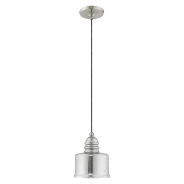 Art Glass Mini Pendants 1 Light Brushed