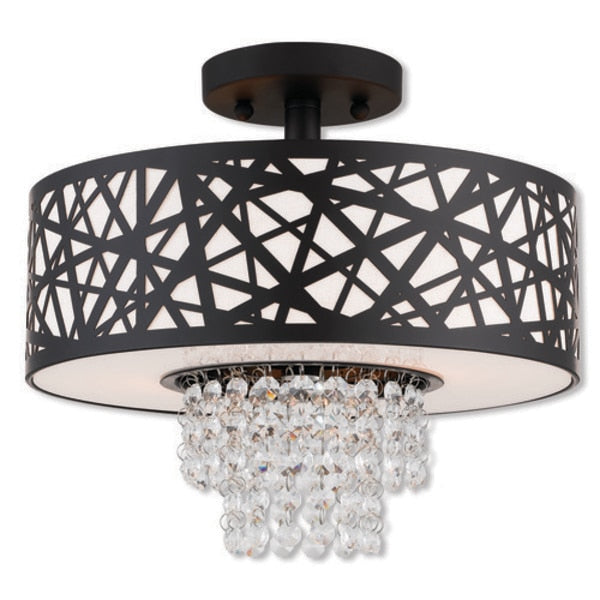 Allendale 2 Light Bronze Ceiling Mount