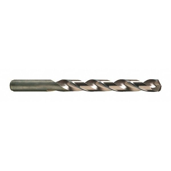 Jobber Length Drill Bit, Drill Bit Size 13/32 in, List Num 550, Drill Point Angle 135 Deg, Cobalt