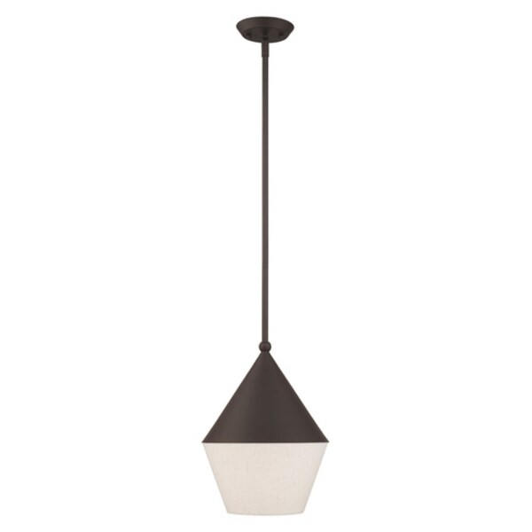 Stockholm 1 Light Bronze Mini Pendant