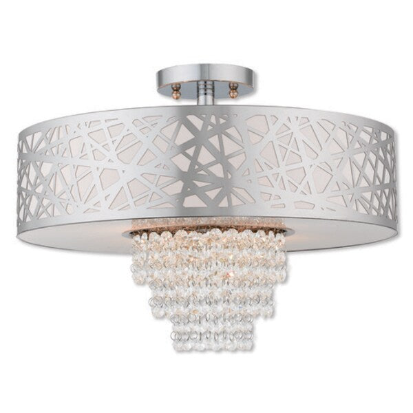 Allendale 4 Light Polished Chrome Ceiling Mount