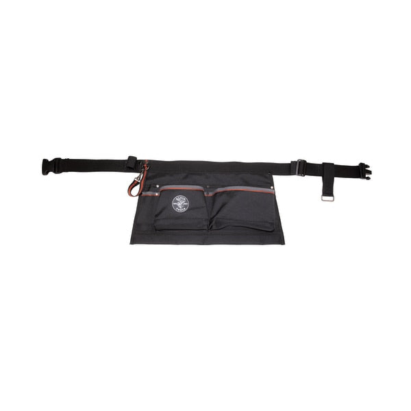 Black Ballistic Polyester Tool Belt, 6 Pockets