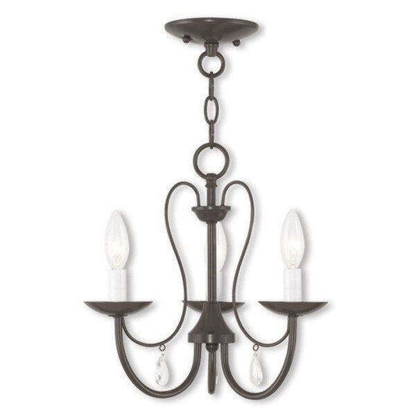 Mirabella 3 Light English Bronze Chandelier