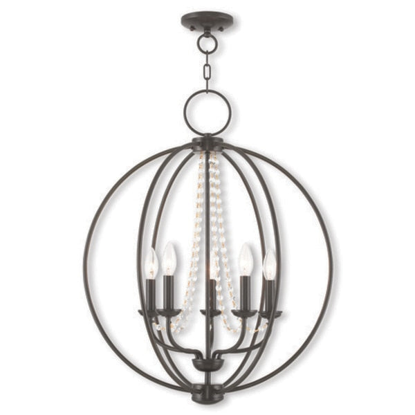 Arabella 5 Light English Bronze Chandelier