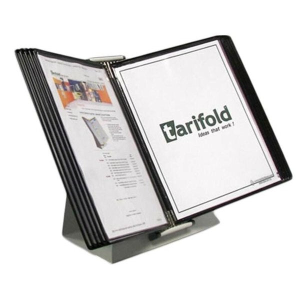 Document Desk Display Unit, 10 Black Pock